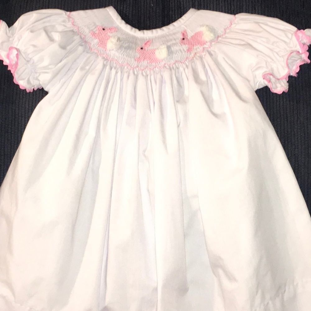 EUC Easter Dress NOLA Smocked Boutique